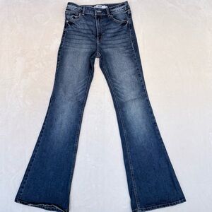 Refuge Dark Blue  Boot Cut High Rise Flare Women's Jeans SZ03 26/32